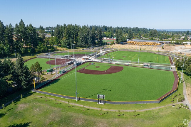The Evergreen School Athletic Annex has excellent quality fields for Parkside students.
