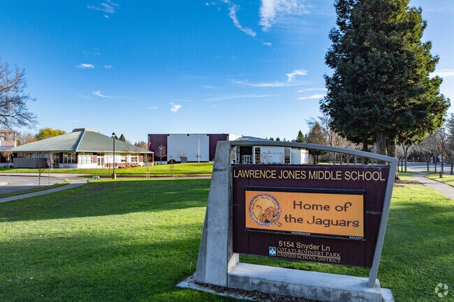 Students are the highest priority at Lawrence E. Jones Middle School.