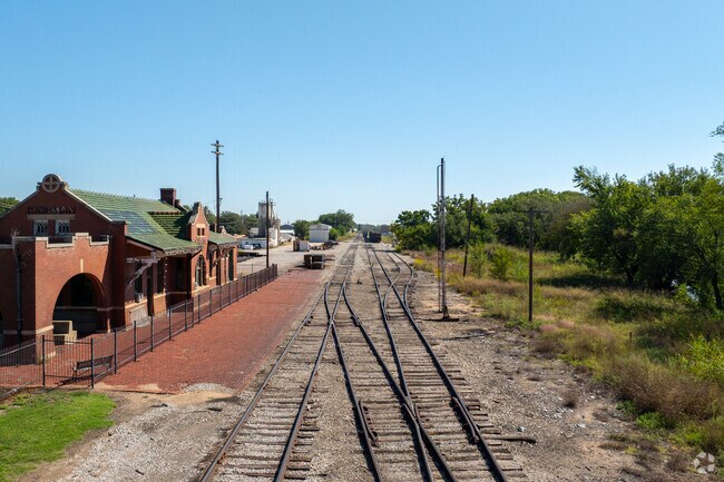 Old but active railroads lie along South Main Street in Kingman.