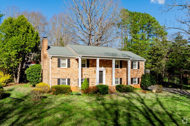Colonial homes provide classic beauty  in every corner of Timberlake.