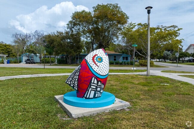 Art is everywhere in Downtown Pompano.