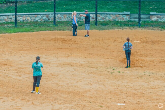 Softball is a beloved sport for young girls in West Highlands.