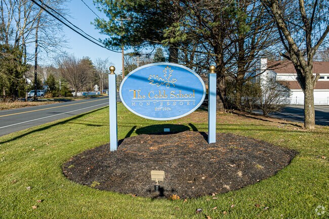Cobb School is located at 122 Sand Hill in Simsbury.