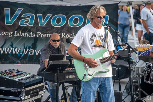 Get the lead out with cover bands playing classic rock music like Led Zeppelin.