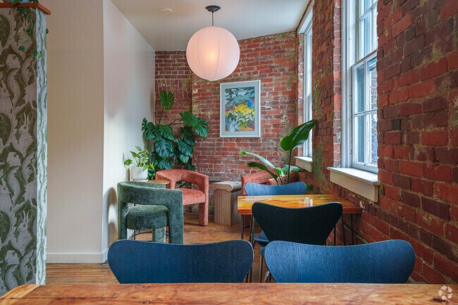 Relax inside Rogue Rabbit in downtown Burlington near Centennial.