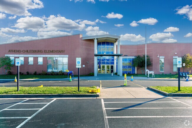 Athens-Chilesburg Elementary School is located on Jouett Creek Drive in Lexington, Kentucky.