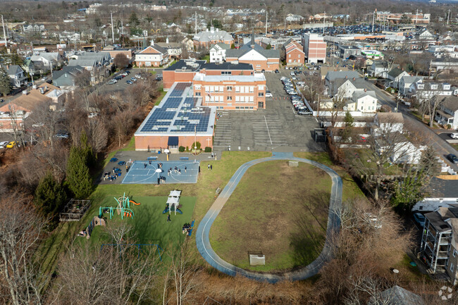 St Thomas Aquinas Elementary School sits on a large campus.