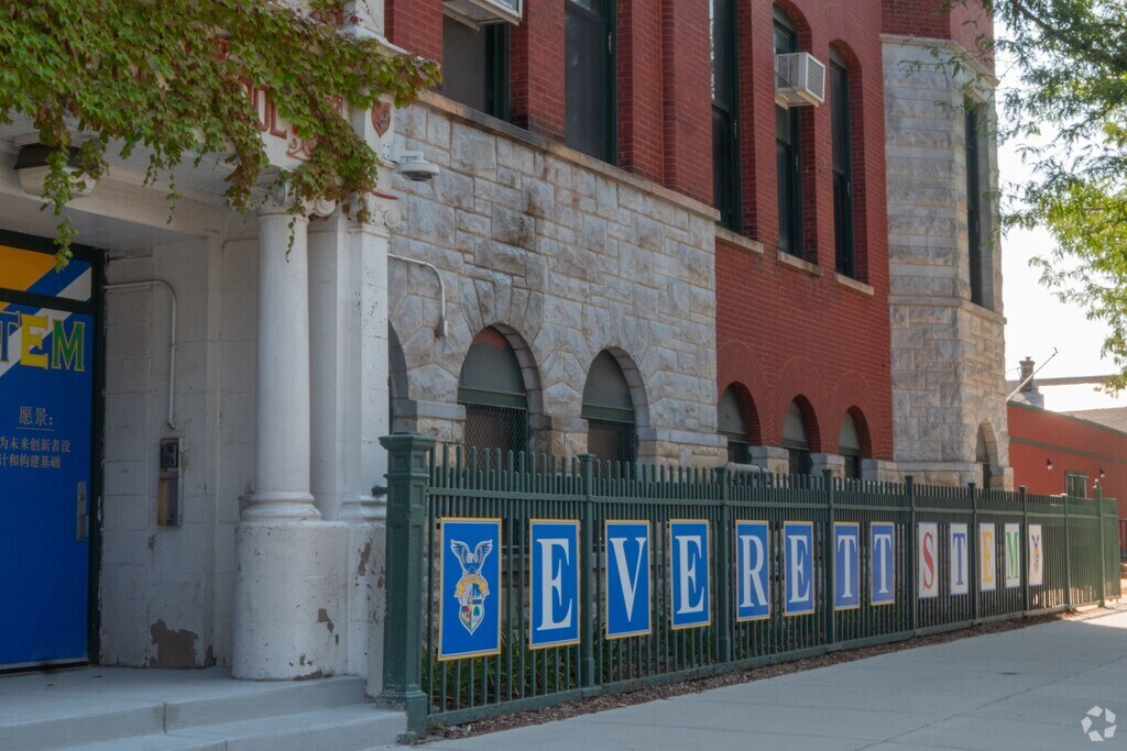 Everett Elementary School serves students in the McKinley Park community.