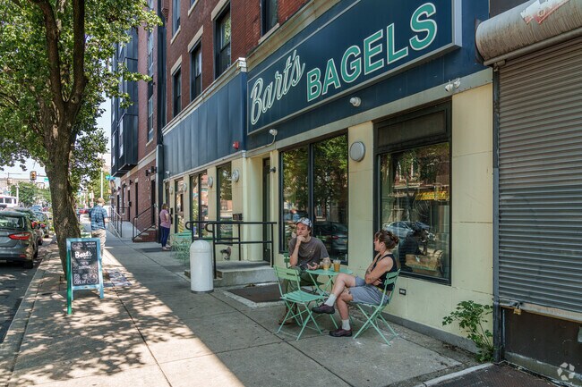 One of the more popular dining spots in West Powelton is Bart's Bagels on Lancaster Ave.