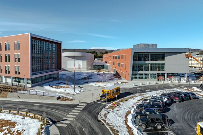 Torrington High School is still being updated with beautiful, modernized buildings in Torrington.