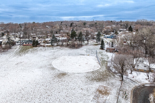 Bel Air Elementary has a ballfield.