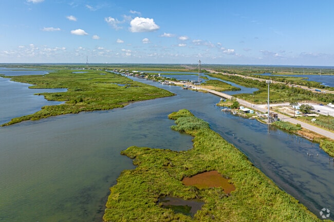 Highway 11 and I-10 carry traffic to Lake Catherine and Venetian Isles.