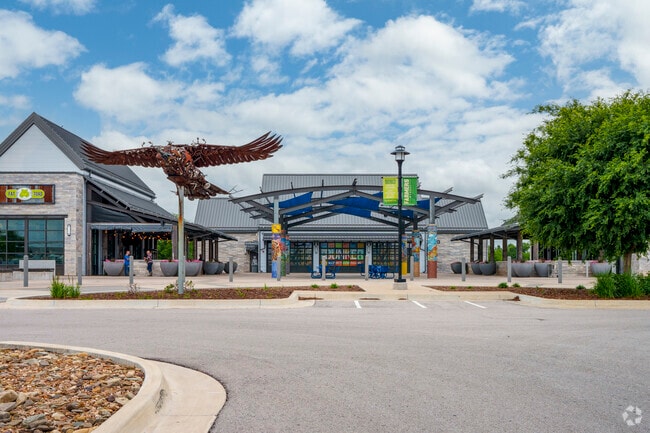 The District offers a mix of food, shopping and gathering space in Pryor Creek.
