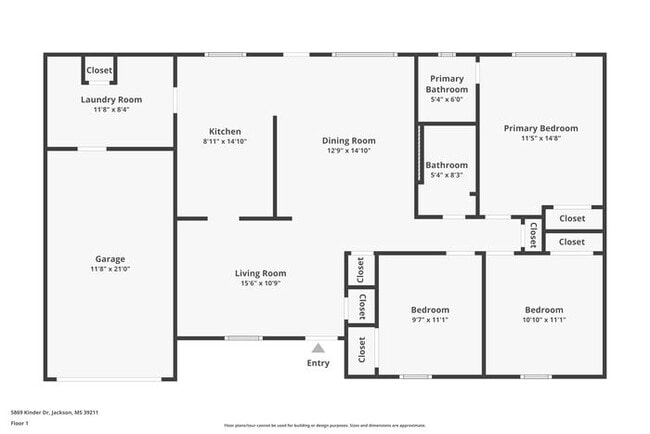 5869 Kinder Dr, Jackson, MS 39211 - photo 2