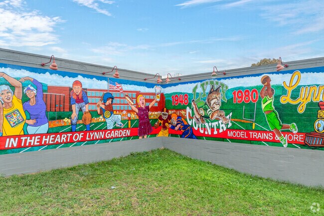 Lynn Garden Community Center serves the local residents and features many sports options.