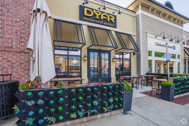 Rivermont offers plenty of international cuisine options like Dyar Persian Grill and Bar.