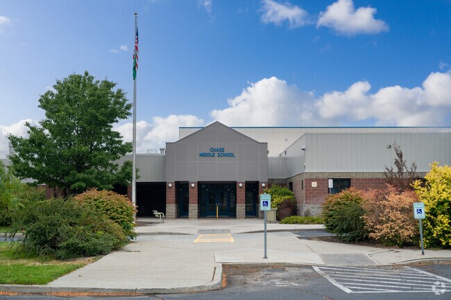 Chase Middle school sits on the South hill of Spokane