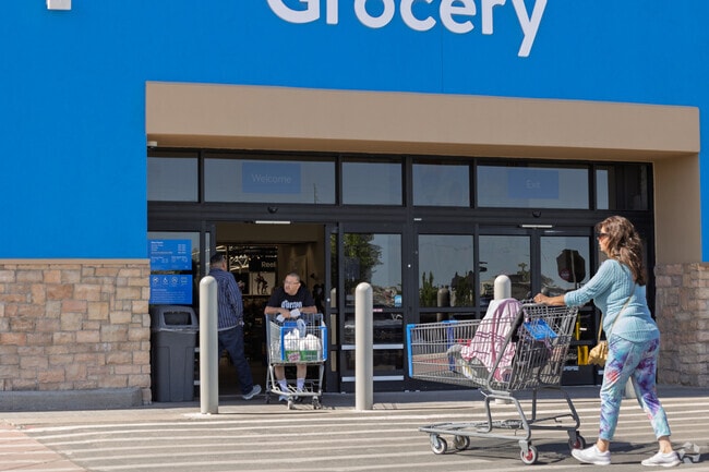 Walmart is a short drive away on Coors Blvd .