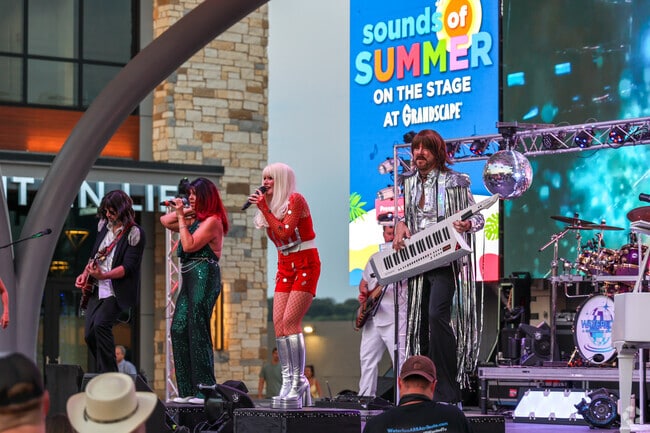 At Sounds of Summer on The Stage at Grandscape, different bands take to the stage each week.