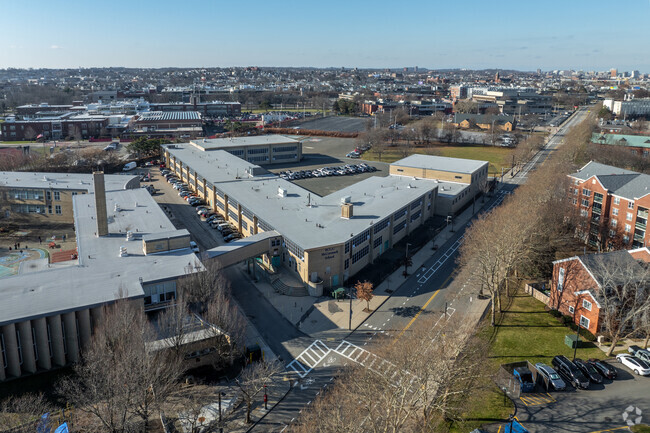 BCLA McCormack Middle School in Dorchester resides in a quiet neighborhood.