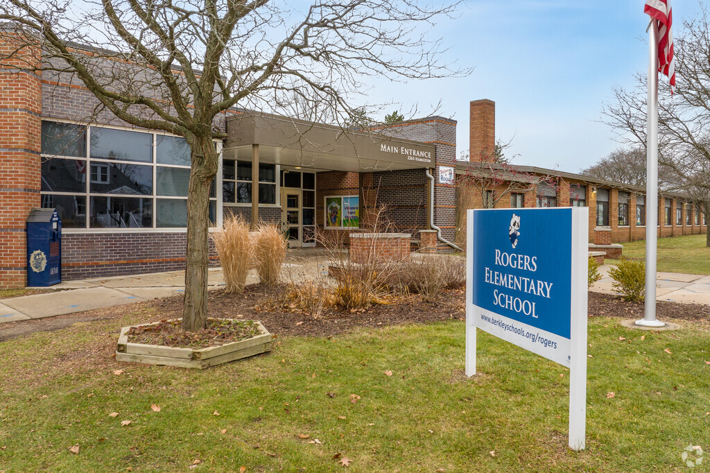 Children can easily walk or bike to Rogers Elementary School in Berkley.