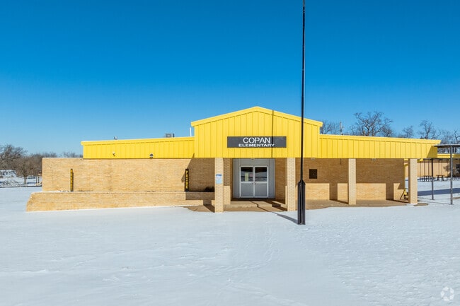 Kids are challenged to excel at Copan elementary school.