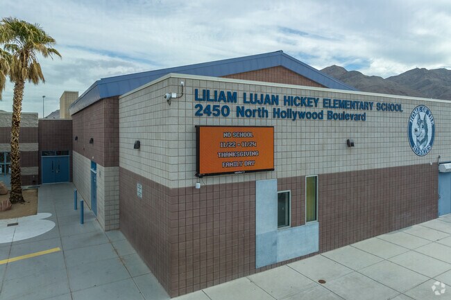 Hickey Liliam Lujan Elementary School is a public school located in Las Vegas, NV.