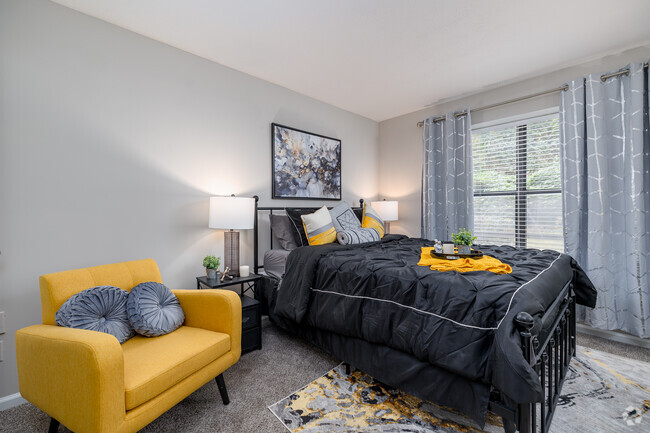 2BR, 2BA - 1,005SF - Bedroom Two