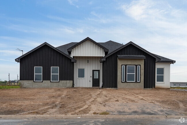 A custom contemporary home located in La Blanca.