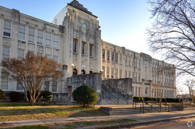 Older students from Jackson Ward attend Thomas Jefferson High School.