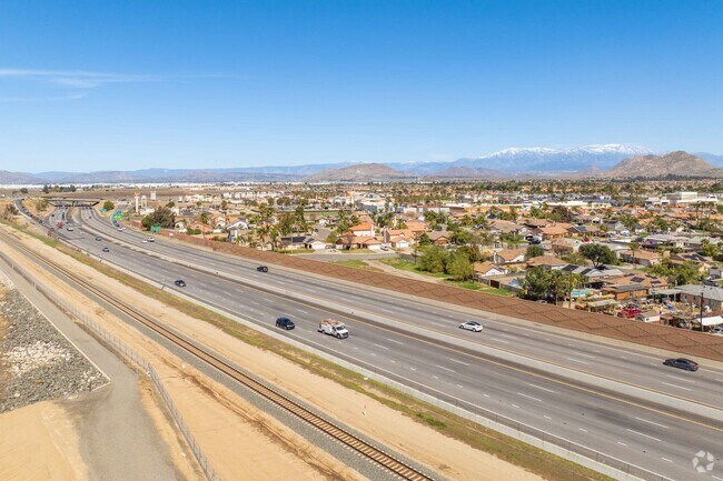Interstate 215 cuts through Downtown Perris, too, and drivers can hop on that for trips to Riverside, Los Angeles or San Diego.