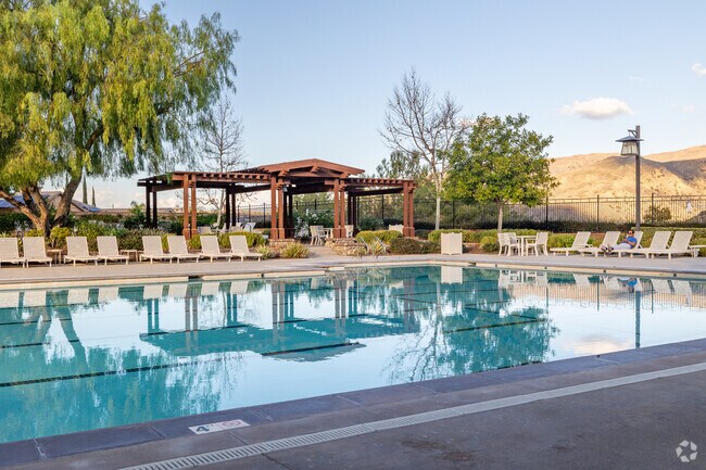 Swim in one of the large pools at the Sycamore Creek Community Association.