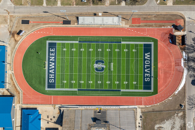 Shawnee High School encourages sports participation.