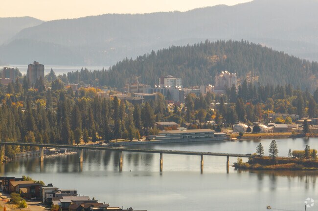 The Spokane River is nearly 111 miles long, in Northern Idaho.
