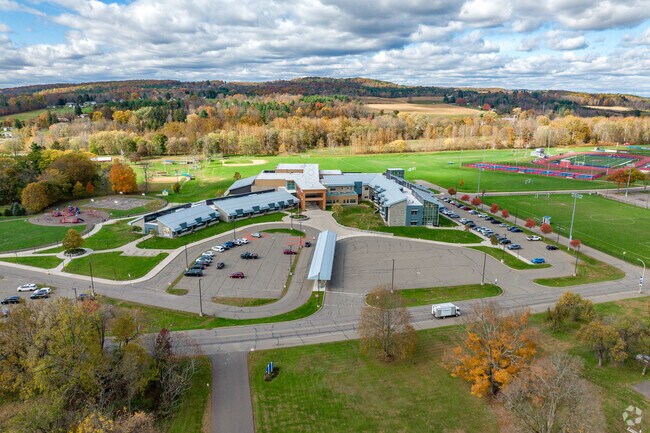 Owego Elementary School is the only Elementary School in town.