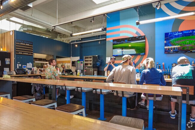 Mix up drinks at Dukes Public House in the Historic First Addition of Lake Oswego.