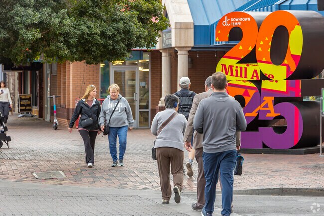 Marilyn Ann residents can choose a quiet neighborhood walk or the life on Mill Ave.