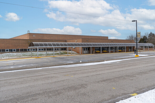 The area where Corydon Central High School is located is considered good for families.