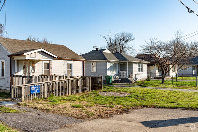 Two and three bedroom homes are the norm in West Buechel.