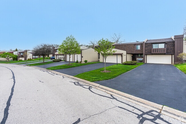 Garage-forward townhomes are very unique in Indian Head Park.