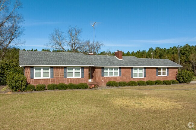 Brick ranch-style homes can be found in Cameron.