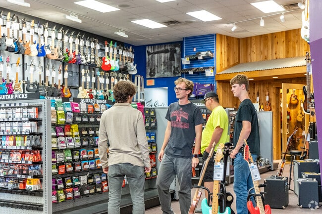 Guitar Center near Southern Hills offers instruments and gear for musicians.