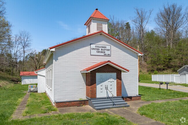 Culloden United Baptist Church is one of the oldest churches in Culloden.