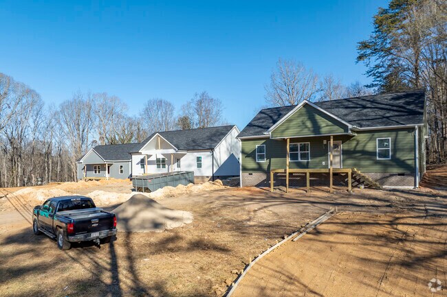 Newer homes can be found hidden among the well established communities spread around Kings Mountain.