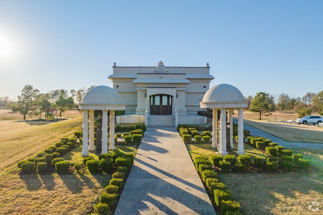 Sweet Home is home to the Radha Madhav Temple.