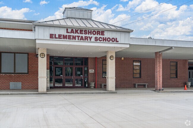 Lakeshore Elementary School challenges and encourages children to learn.