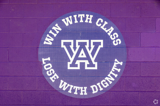 Arvada West High School has a population of nearly 1800 students.