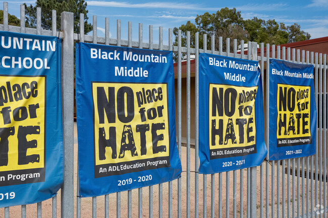 No place for hate at Black Mountain Middle School.