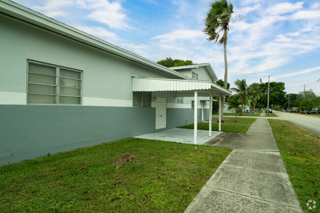 Parkway Christian School Side walk and Side Entrance