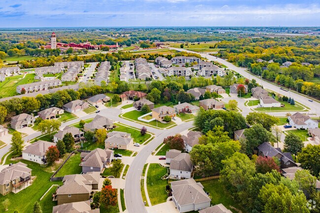 Unity Village features diverse housing options for residents.